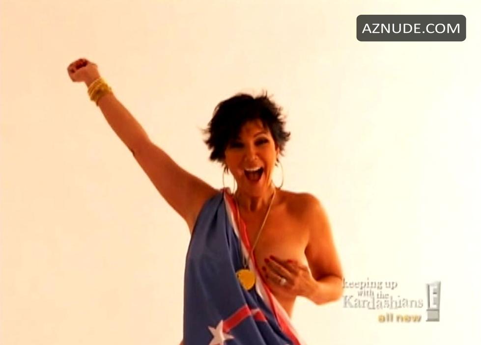 Kris jenner topless